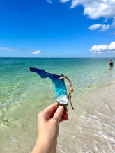 Load image into Gallery viewer, Christmas Ornament, State Shaped Beach Tree Decor