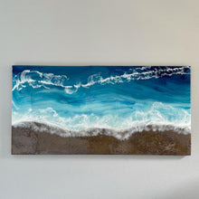 Load image into Gallery viewer, 24&quot;x48&quot; Beach Resin Art Wall Panel
