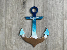 Load image into Gallery viewer, Anchor Beach Resin Wall Art