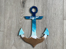 Load image into Gallery viewer, Anchor Beach Resin Wall Art

