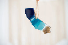 Load image into Gallery viewer, Christmas Ornament, State Shaped Beach Tree Decor
