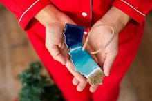 Load image into Gallery viewer, Christmas Ornament, State Shaped Beach Tree Decor