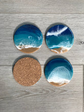 Load image into Gallery viewer, Ocean Inspired Round Coaster Set
