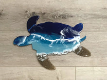 Load image into Gallery viewer, Sea Turtle Beach Resin Wall Art