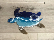 Load image into Gallery viewer, Sea Turtle Beach Resin Wall Art