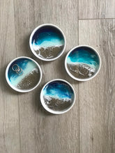 Load image into Gallery viewer, Beach Resin Trinket Ring Dish