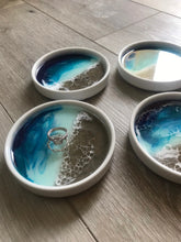 Load image into Gallery viewer, Beach Resin Trinket Ring Dish