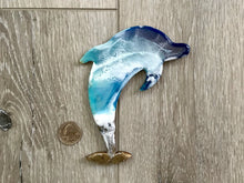 Load image into Gallery viewer, Dolphin Beach Resin Wall Art