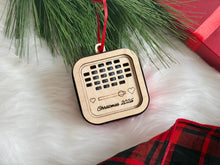 Load image into Gallery viewer, Personalized Voice Recording Christmas Ornament, Custom Memory Gift
