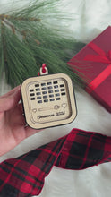 Load and play video in Gallery viewer, Personalized Voice Recording Christmas Ornament, Custom Memory Gift
