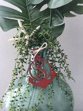 Load image into Gallery viewer, Anchor Monogram Ornament
