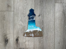 Load image into Gallery viewer, Lighthouse Beach Resin Wall Art
