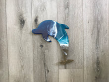 Load image into Gallery viewer, Dolphin Beach Resin Wall Art

