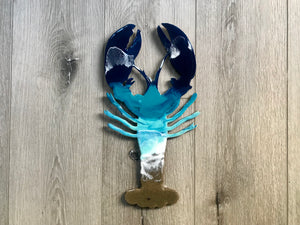 Lobster Beach Resin Wall Art